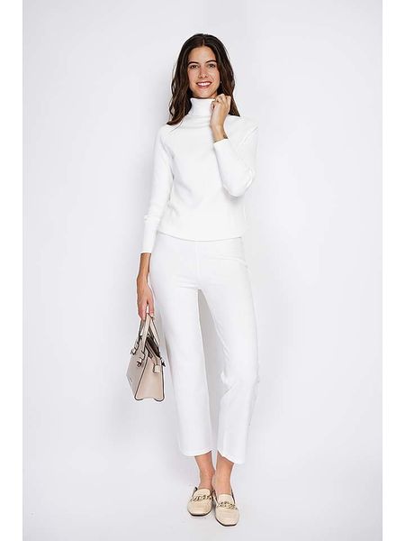 William de Faye 2-częściowy zestaw w kolorze białym rozmiar: 38. Białe golfy William de Faye, bez wzorów, z kaszmiru. Za 173,99 zł.