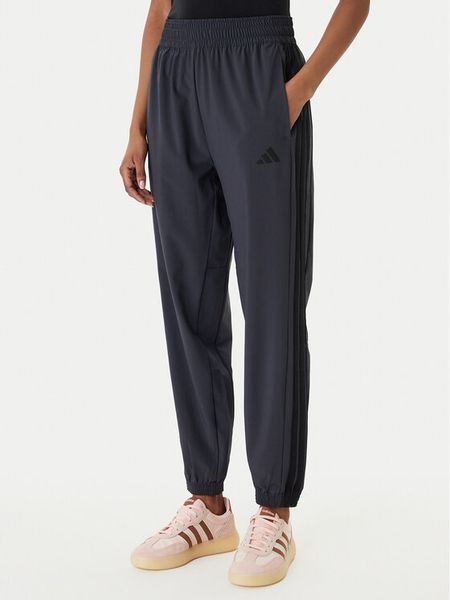 Adidas Spodnie dresowe Train Essentials 3-Stripes Woven KC5496 Czarny Regular Fit. Czarne spodnie dresowe ADIDAS, s, bez wzorów, z dresówki. Za 218,99 zł.