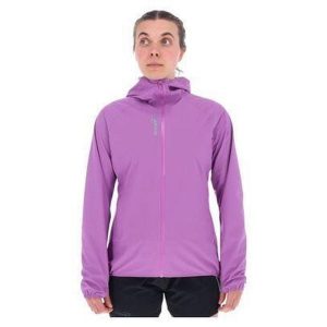 Kurtka do biegania damska Inov-8 Stormshell V2. Fioletowe kurtki Inov-8, na zimę, bez wzorów, bez kaptura. Za 592,99 zł.