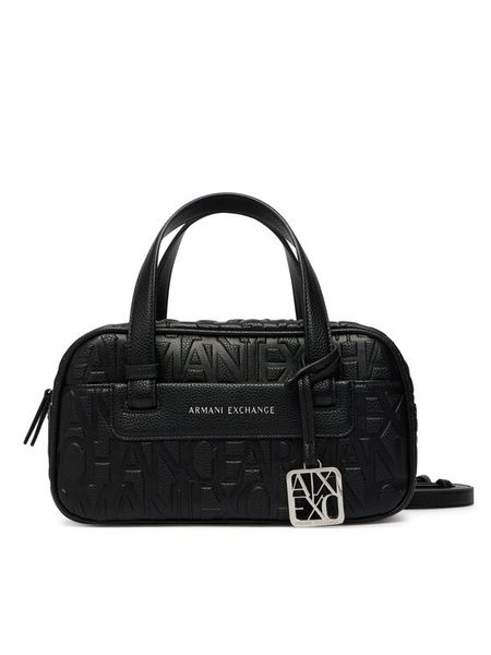 Armani Exchange Torebka XW002984 AF15774 UC001 Czarny. Czarne kuferki Armani Exchange, bez wzorów, ze skóry, bez dodatków. Za 614,99 zł.