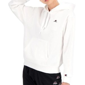 Bluza sportowa damska Champion Wmns Organic Cotton Blend C Logo Hoodie. Bluzy Champion, bez wzorów, z kapturem. W wyprzedaży za 290,45 zł.