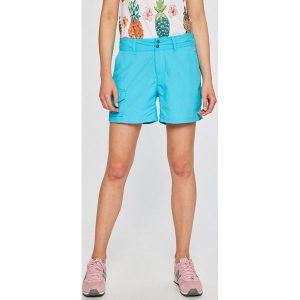 Columbia - Szorty. Brązowe spodenki sportowe marki Columbia, z elastanu. W wyprzedaży za 159,90 zł.