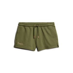 Szorty damskie Superdry Essential. Zielone szorty Superdry, bez wzorów. Za 234,20 zł.