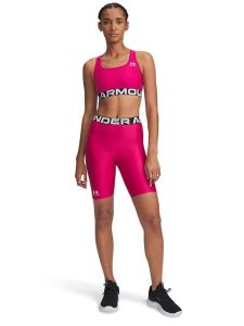 Under Armour Szorty sportowe w kolorze różowym rozmiar: S. Różowe spodenki sportowe Under Armour, s, bez wzorów, z materiału, outdoorowe. Za 37,45 zł.