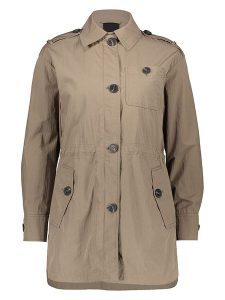 Fuchs Schmitt Kurtka przejściowa w kolorze szarobrązowym rozmiar: 40. Brązowe kurtki Fuchs Schmitt, bez wzorów, bez kaptura. Za 295,99 zł.