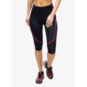 Legginsy do biegania damskie La Sportiva Triumph Tight 3/4. Czarne legginsy La Sportiva, bez wzorów. Za 345,99 zł.