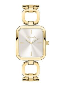 Tamaris Zegarek kwarcowy w kolorze złoto-srebrnym rozmiar: onesize. Szare, analogowe zegarki Tamaris. Za 179,64 zł.