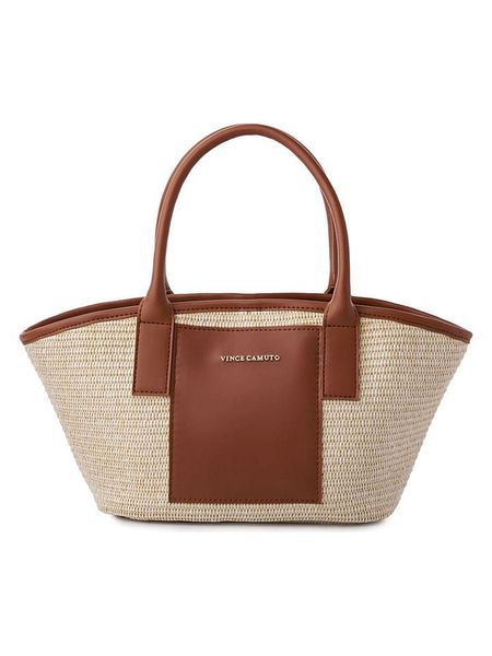 Vince Camuto Torebka "Amalfi" w kolorze beżowo-brązowym - 38 x 19 x 12 cm rozmiar: onesize. Brązowe shopper bag Vince Camuto, bez wzorów, z materiału, bez dodatków. Za 164,95 zł.