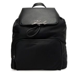 Plecak KARL LAGERFELD. Czarne plecaki KARL LAGERFELD. Za 579,99 zł.