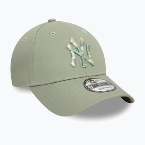 Czapka z daszkiem New Era Camo Infill 9Forty New York Yankees. Zielone czapki New Era, bez wzorów. Za 119,99 zł.