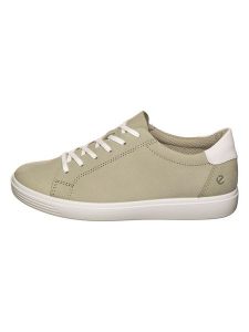 Ecco Skórzane sneakersy "Classic" w kolorze oliwkowo-białym rozmiar: 41. Białe trampki ecco, bez wzorów, bez zapięcia. Za 244,41 zł.