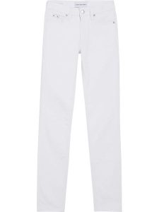 Calvin Klein Dżinsy - Skinny fit - w kolorze białym rozmiar: W29/L32. Białe jeansy Calvin Klein, z aplikacjami. Za 250,95 zł.