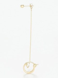 L instant d Or Złote kolczyki-wkrętki "Pampa" rozmiar: onesize. Żółte kolczyki L instant d Or, złote. Za 371,95 zł.