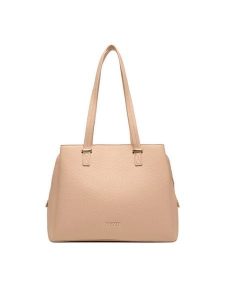 Lasocki Torebka CEO-LSK-L-012-09 Różowy. Czerwone kuferki Lasocki, bez wzorów, z materiału, bez dodatków. Za 199,99 zł.