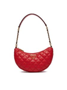 Guess Torebka Giully (QA) HWQA87 48120 Czerwony. Czerwone torebki klasyczne Guess, z aplikacjami, ze skóry, bez dodatków. Za 409,99 zł.