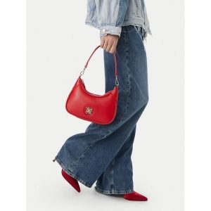 Torebka Nine West. Czerwone torebki klasyczne Nine West, bez wzorów, bez dodatków. Za 199,99 zł.