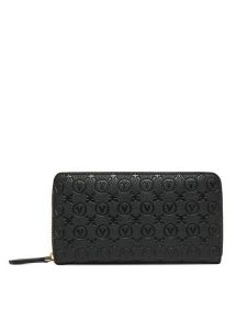 Valentino Portfel Samba Re VPS8ZG155 Czarny. Czarne portfele Valentino, bez wzorów, ze skóry. Za 299,99 zł.