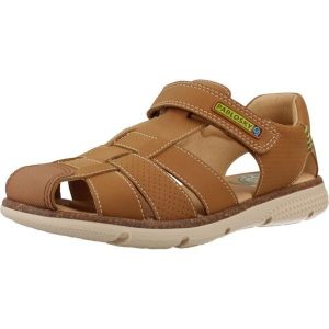 Sandały PABLOSKY 520894P Brązowy. Brązowe buty trekkingowe PABLOSKY, ze skóry, bez zapięcia. Za 297,99 zł.