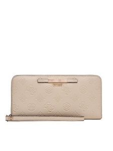 Guess Portfel Carmella Slg SWPD22 25146 Kremowy. Białe portfele Guess, z aplikacjami, ze skóry. Za 294,99 zł.