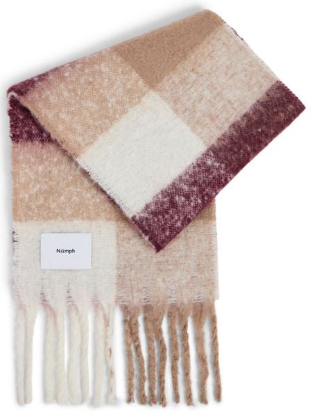 Nümph Szalik - NUFila Kobiety lila|brązowy, ONE SIZE. Brązowe szaliki Nümph, bez wzorów, z syntetyku. Za 119,95 zł.