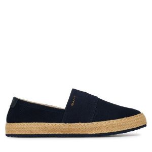 Espadryle Gant. Niebieskie espadryle GANT, bez wzorów, bez obcasa. Za 369,99 zł.