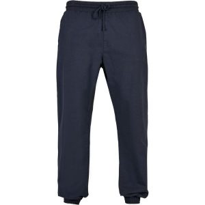 Damski strój do joggingu Urban Classics Basic. Niebieskie spodnie dresowe Urban Classics, bez wzorów, z dresówki. Za 221,50 zł.