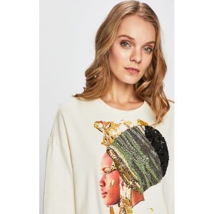 Desigual - Bluza. Bluzy marki Desigual. W wyprzedaży za 319,90 zł.