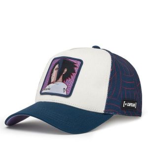 Czapka z daszkiem Capslab. Niebieskie czapki CapsLab, bez wzorów. Za 143,99 zł.