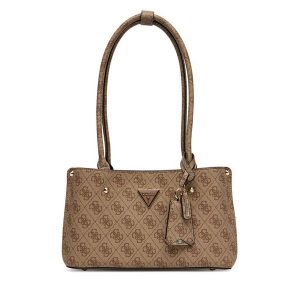 Torebka Guess. Brązowe torebki klasyczne Guess, z aplikacjami, bez dodatków. Za 509,99 zł.