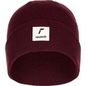 Czapka Reusch Dustin. Czerwone czapki REUSCH, bez wzorów, eleganckie. Za 49,00 zł.