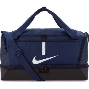 Torba sportowa Nike Academy Team Hardcase usztywnione dno z komorą na buty 37L. Niebieskie torby podróżne i sportowe Nike, bez wzorów. Za 142,00 zł.