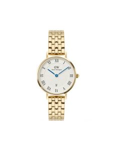 Daniel Wellington Zegarek Petite Roman Numerals DW00100857 Złoty. Żółte, analogowe zegarki Daniel Wellington. Za 869,99 zł.
