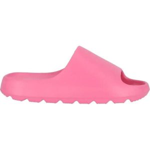 Klapki damskie Cruz Besin. Czerwone klapki CRUZ, bez wzorów, bez obcasa. Za 119,50 zł.