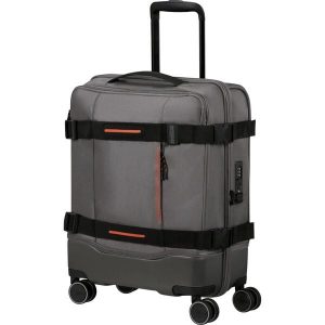 Walizka na 4 kółkach American Tourister Urban Track S TSA. Szare walizki AMERICAN TOURISTER, bez wzorów. Za 509,99 zł.