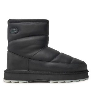 Śniegowce EMU Australia. Czarne buty zimowe EMU Australia, bez obcasa, bez zapięcia. Za 899,99 zł.