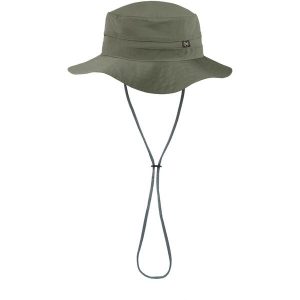 Kapelusz BUFF EXPLORE BOONEY HAT SOLID. Zielone kapelusze Buff, bez wzorów, sportowe. Za 172,99 zł.