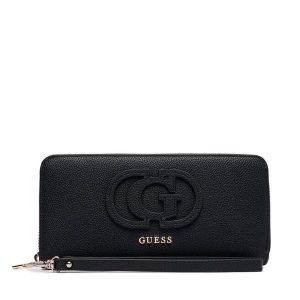 Portfel Guess. Czarne portfele Guess, z aplikacjami. Za 264,99 zł.