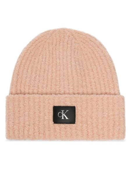 Calvin Klein Czapka Hardware K60K612652 Różowy. Czerwone czapki Calvin Klein, bez wzorów. Za 113,99 zł.
