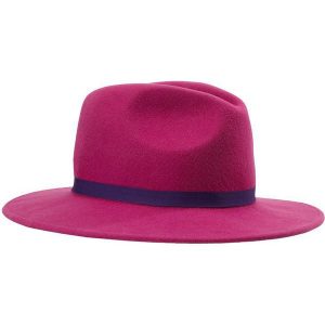 PS by Paul Smith LINED FEDORA Kapelusz violet. Czerwone kapelusze marki PS by Paul Smith, z materiału. Za 509,00 zł.
