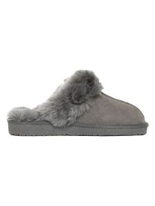 Gooce Wełniane kapcie "Wispper" w kolorze szarym rozmiar: 38. Szare kapcie Gooce, bez wzorów, z materiału. Za 183,15 zł.