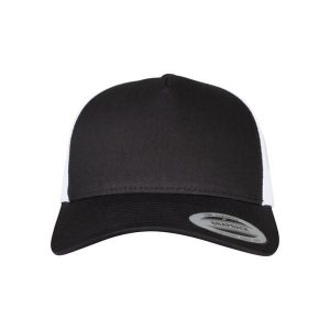 Czapka Flexfit 5-panel retro 2-tone. Białe czapki FLEXFIT, bez wzorów, retro. Za 86,50 zł.