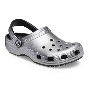 Klapki Crocs Classic. Żółte klapki Crocs, bez wzorów, bez obcasa. Za 189,99 zł.