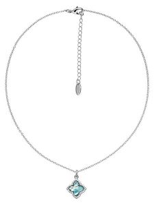 U.S. Polo Assn. Naszyjnik z zawieszką - dł. 37 cm rozmiar: onesize. Szare naszyjniki U.S. Polo Assn., z kryształem, metalowe. Za 115,24 zł.