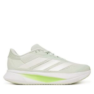 Buty do biegania adidas. Zielone buty sportowe ADIDAS, bez wzorów, bez zapięcia, do biegania. Za 279,99 zł.