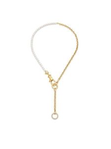 Swarovski Naszyjnik Idyllia 5742961 Złoty. Żółte naszyjniki Swarovski, metalowe. Za 838,99 zł.