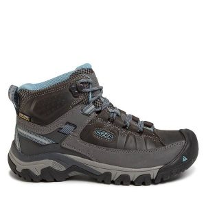 Trekkingi Keen. Szare buty sportowe Keen, bez wzorów, bez zapięcia, trekkingowe. Za 489,99 zł.