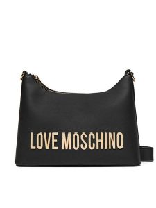 LOVE MOSCHINO Torebka JC4025PP1MKD0000 Czarny. Czarne torebki klasyczne LOVE MOSCHINO, bez wzorów, ze skóry, bez dodatków. Za 459,99 zł.