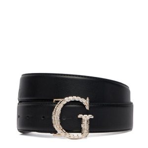 Pasek Guess. Czarne paski Guess, z aplikacjami. Za 284,99 zł.