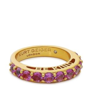 Pierścionek Kurt Geiger. Żółte pierścionki Kurt Geiger, złote. Za 239,99 zł.