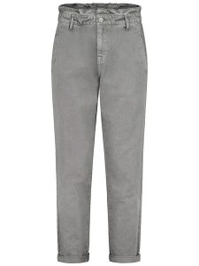 Sublevel Dżinsy - Regular fit - w kolorze szarym rozmiar: XS. Szare jeansy Sublevel, z aplikacjami, z bawełny, z podwyższonym stanem. Za 100,99 zł.